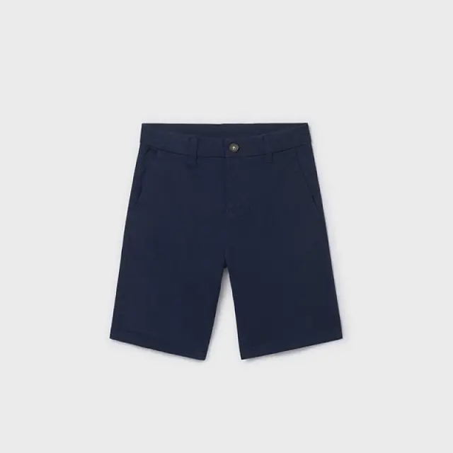 Junior 10 έως 18 ετών Βερμούδα chino βασική ναυτικό μπλε - 10Ε