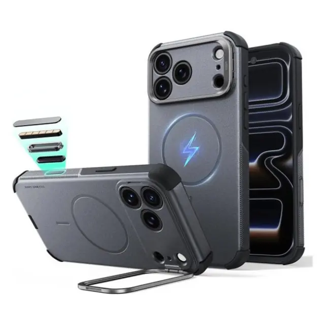 Esr Θήκη Κινητού iPhone 17 Pro / 18 Pro Cyber Tough Kickstand Magsafe Gray