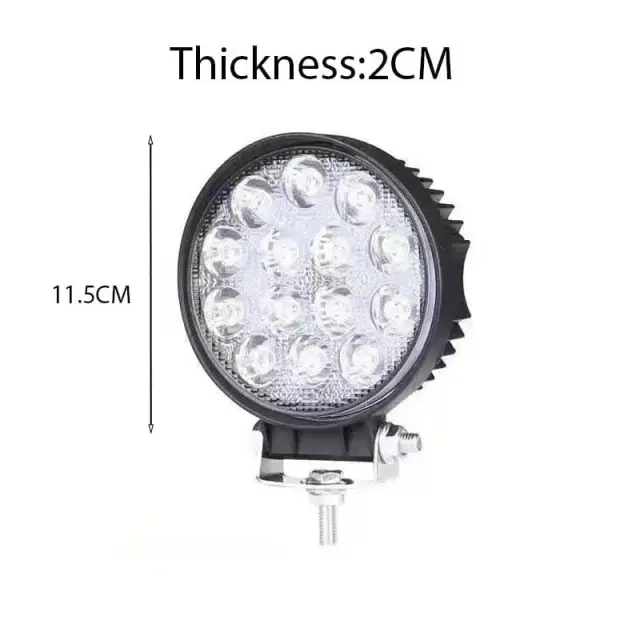 Προβολέας αυτοκινήτου στρογγυλό 42W - LED Car Super Power Irradiation Lamp 1014560 2