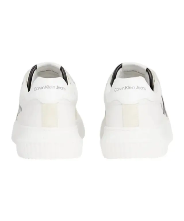 Calvin Klein - Cupsole Lth Ανδρικά Chunky Sneakers YM0YM00897-01T Λευκό 2