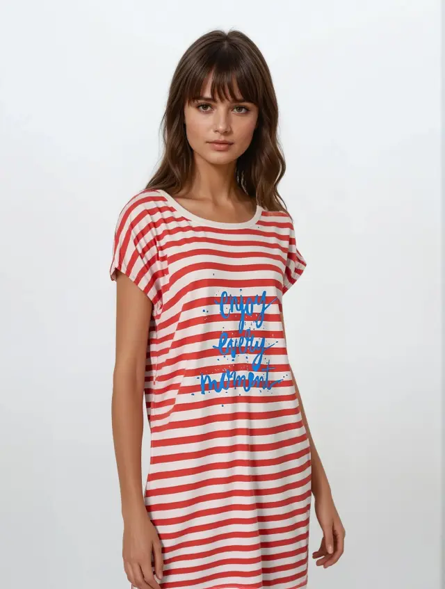 S764 - Blue Cloud - LOUNGEWEAR STRIPES 2