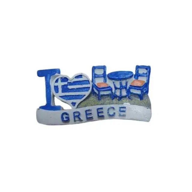 Tουριστικό μαγνητάκι Souvenir - Σετ 12pcs - Greece - 678364