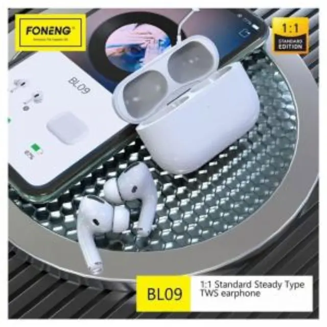True Wireless Ακουστικά Bluetooth Foneng BL09L Λευκό N68706 3