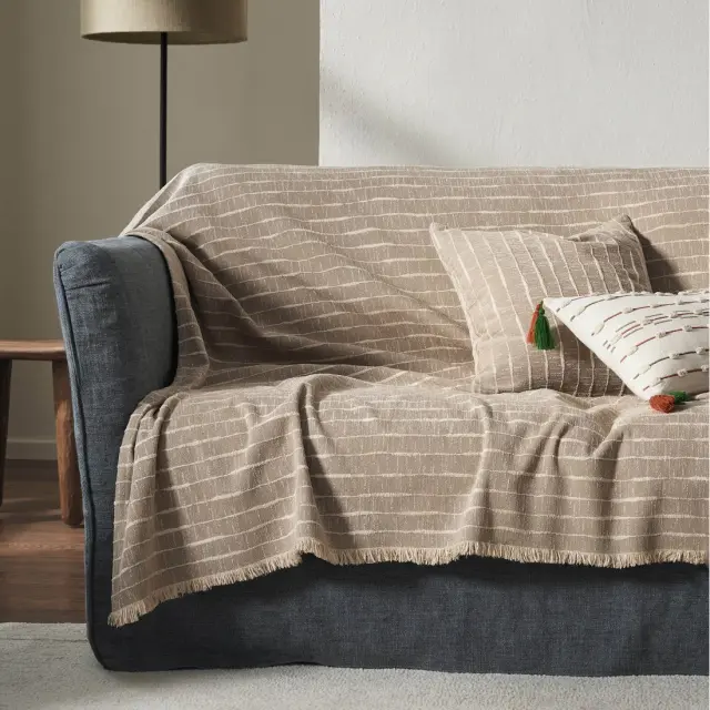 Ριχτάρι Τριθέσιου Gofis Home Vespera  Beige 20-07-148-3/06 180x310