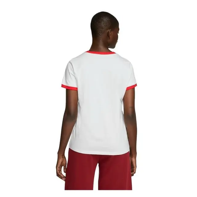 Nike Sportswear T-Shirt Futura Ringe (CI9374-101) - Λευκό - XS 2