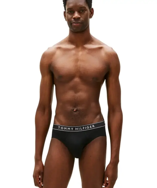 Tommy hilfiger - Ανδρικά Σλιπ 3Pack Brief Logo UM0UM03856-0SE Μαύρο 2