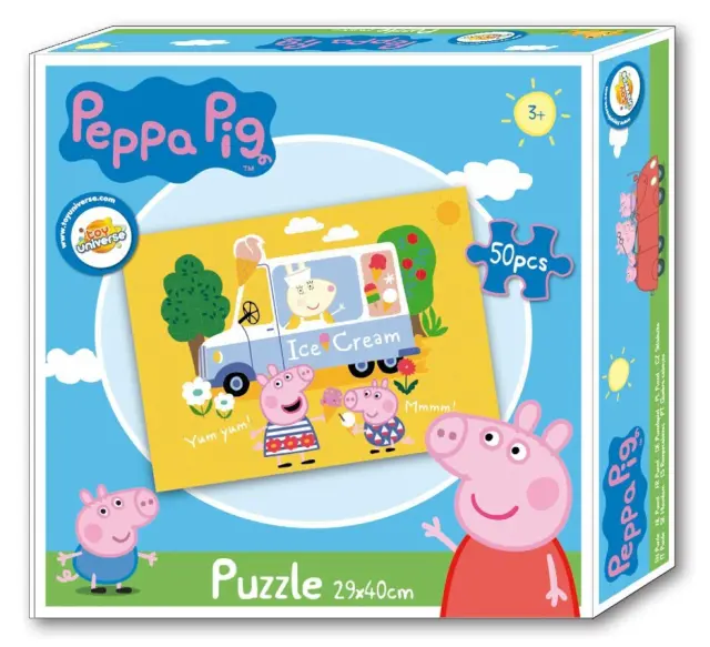 Peppa Pig puzzle 50 τεμάχια Πολύχρωμο