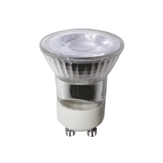 LED SMD ΓΥΑΛΙΝΟ MINI 2,5W 6000K 230V AC 280LM RA80 30000HRS 38° 1xGU10 / GU10283512CCW