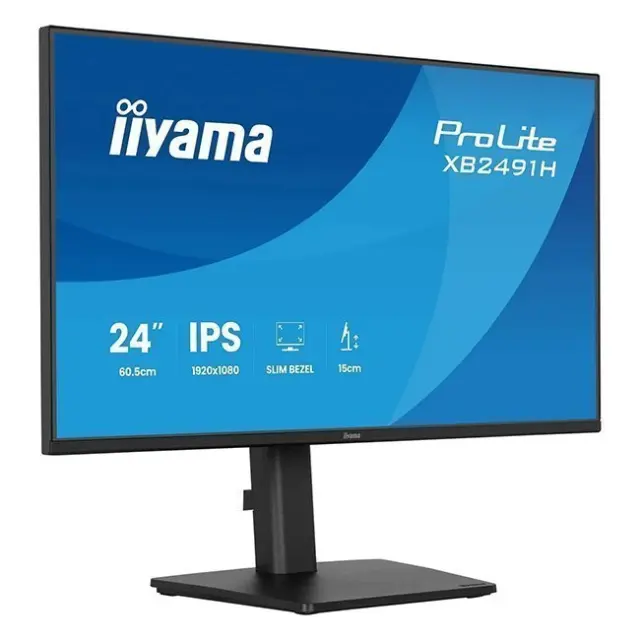 iiyama ProLite XB2491H-B1 computer monitor 60.5 cm (23.8") 1920 x 1080 pixels Full HD LCD Black 3
