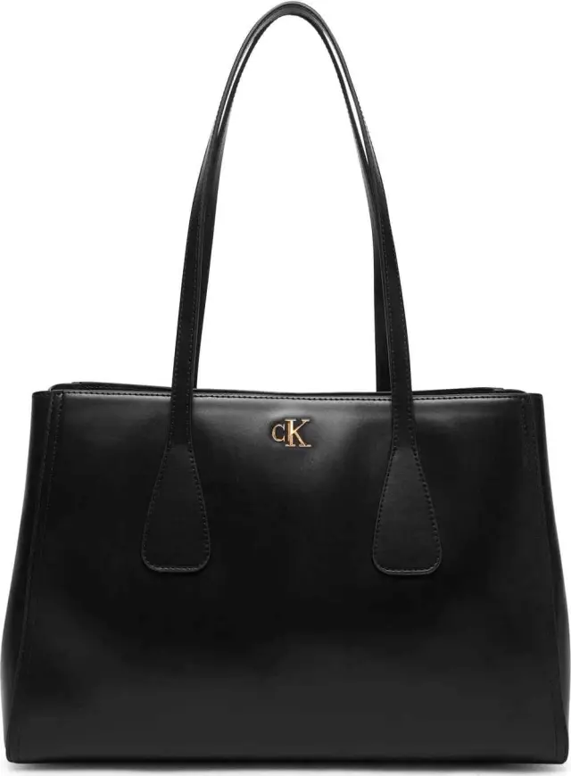 Calvin Klein Γυναικεία Μεσαία Τσάντα CK Medium Work Tote Μαύρο