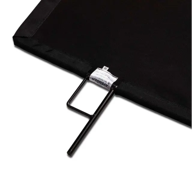 Avenger I650B Solid Black Flag 18"x24" 3