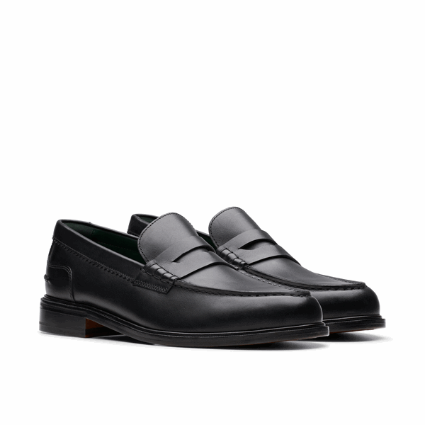 Clarks Craft James Low Black Leather - 41