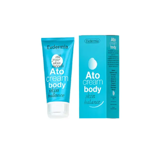 Evdermia Ato Cream Body, Ενυδατική Κρέμα Σώματος για την Ατοπική Δερματίτιδα 175ml
