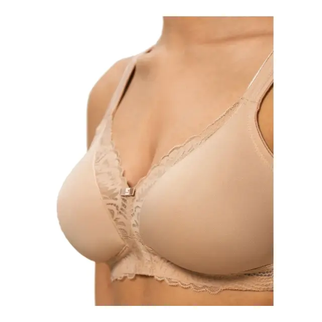 Triumph Γυναικείο Σουτιέν Modern Lace+Cotton N, Χρώμα Neutral Beige 3