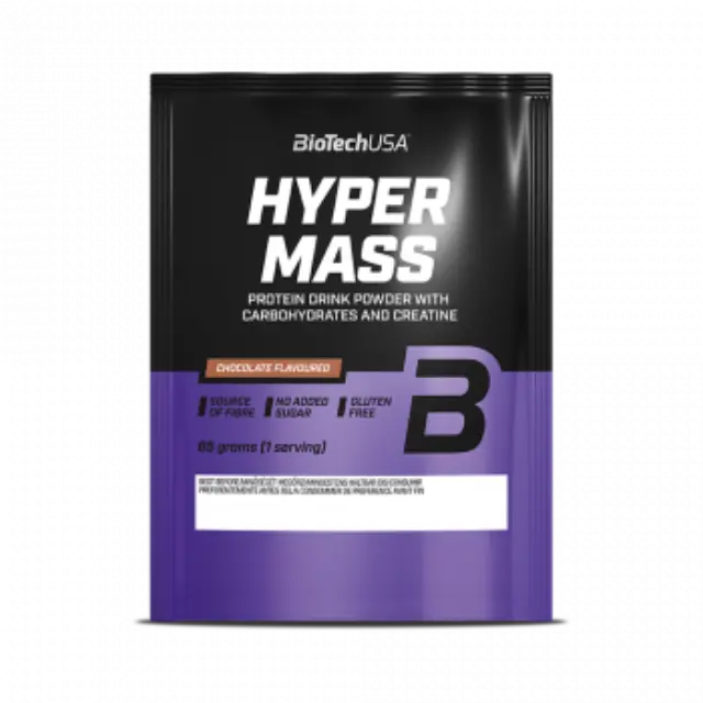 Biotech USA Hyper Mass με Κρεατίνη Χωρίς Γλουτένη με Γεύση Σοκολάτα 65gr