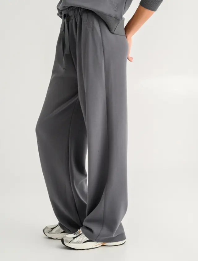 Body Talk Wool Wide Leg Pants Generic 1262-907600. - S 2