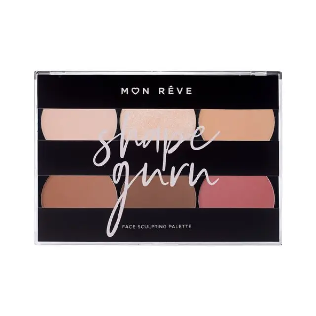 Mon Reve Face Sculpting Palette Shape Guru 24g | Απόχρωση 03 Dark