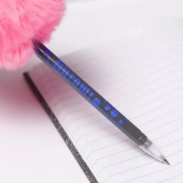 Blue Sky Studios Στυλό με pom pom και 3D φιγούρα Kuromi 3