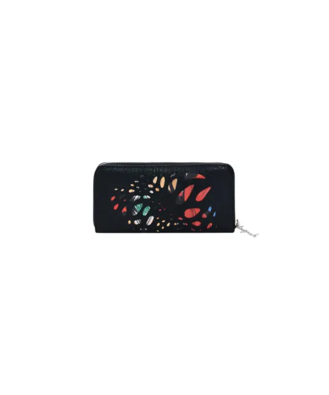 Desigual - Γυναικείο πορτοφόλι Notus Print Fiona Card 26WAYP28-2000 Μαύρο