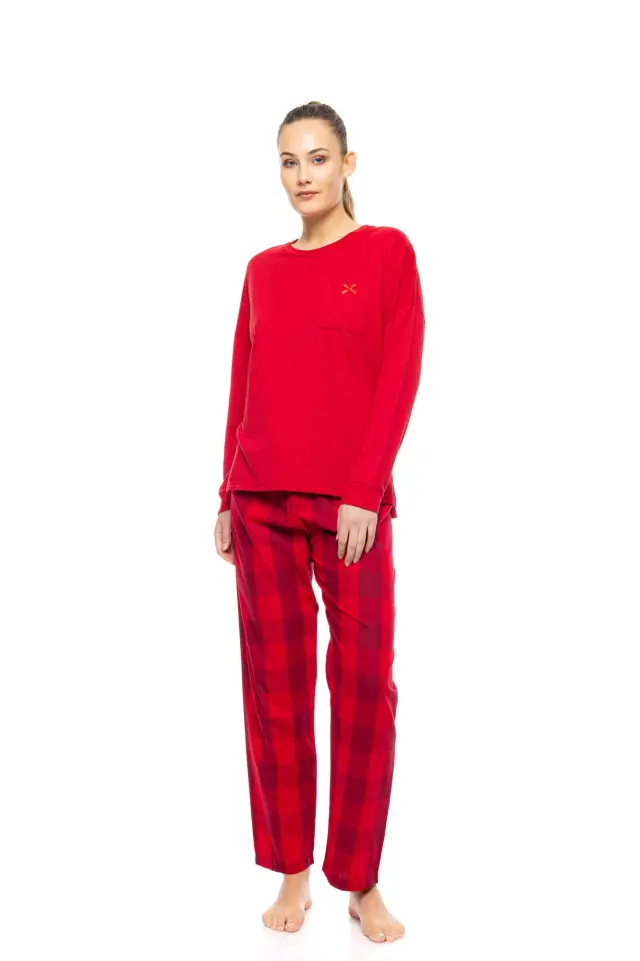 W1840 - Type - PYJAMA RASPBERRY PLAID