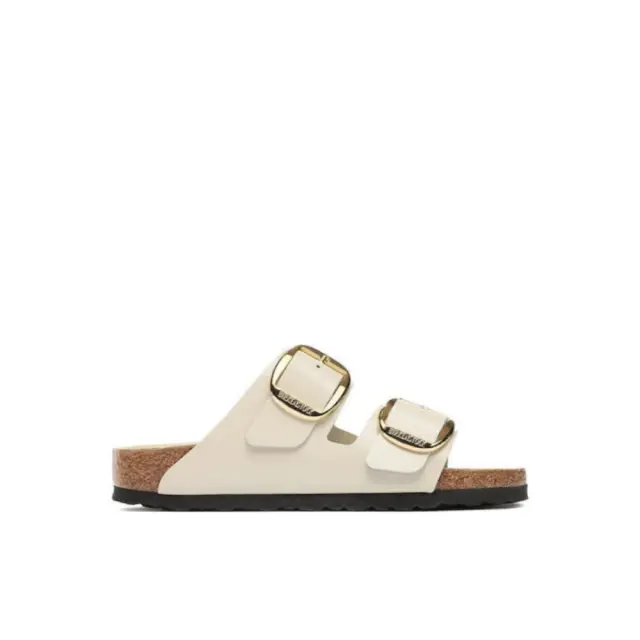Birkenstock Πέδιλα Γυναικείο δέρμα Άσπρο BIR/ARIZONA BIG BUCKLE 1026128 ECRU