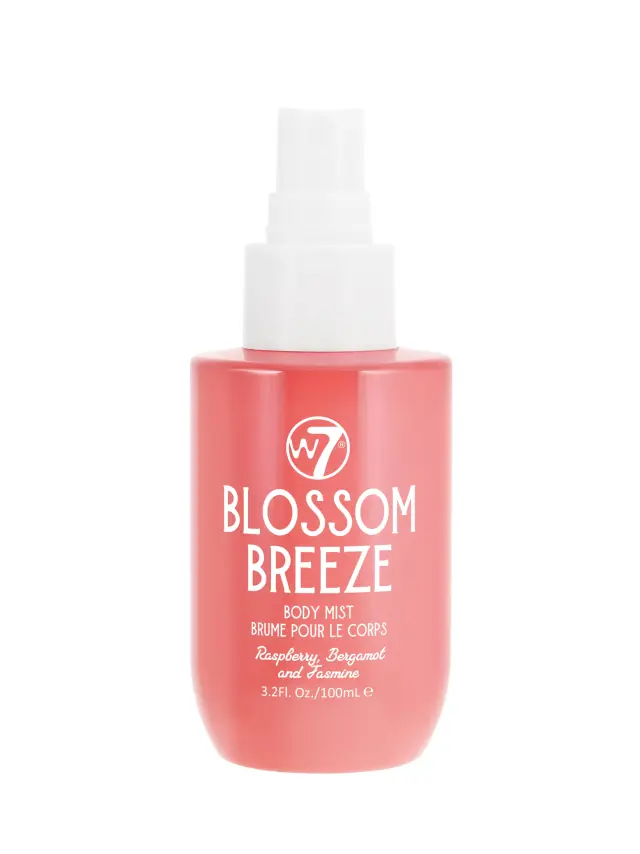 W7 Cosmetics Blossom Breeze Body Mist 100ml, Σπρέυ Σώματος με Άρωμα Βατόμουρο, Περγαμόντο και Γιασεμί 100ml 2