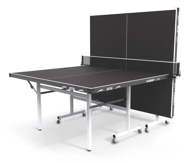 Τραπέζι Ping Pong Εσωτερικού Χώρου Stag Hobby 19mm Μαύρο (42857) 3