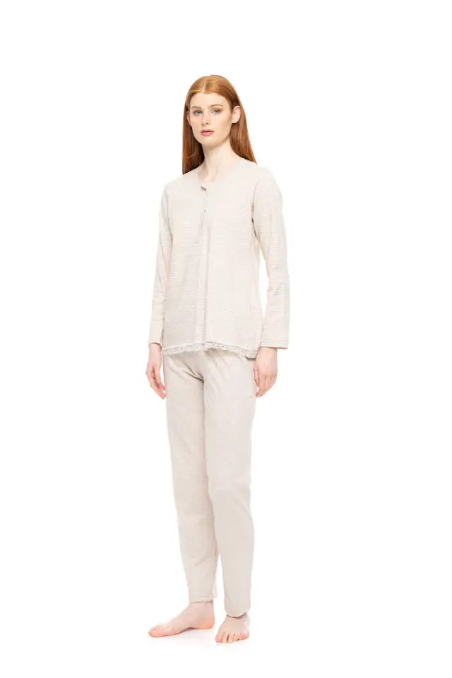 W1792 - Type - PYJAMA HAZELNUT STRIPES 3