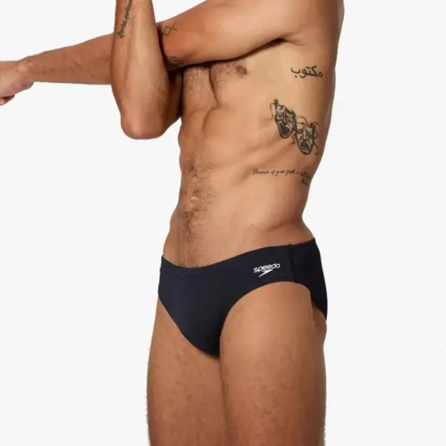Speedo Men's Endurance+ Logo Brief 2.5inch Swim Slip Μαύρο 8A000163002 (Speedo)
