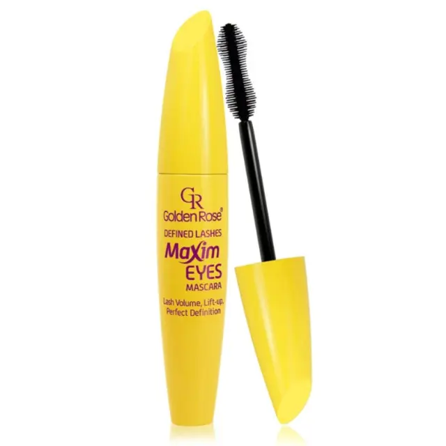 Golden Rose Mascara Defined Lashes Maxim Eyes Black 9.3ml 2