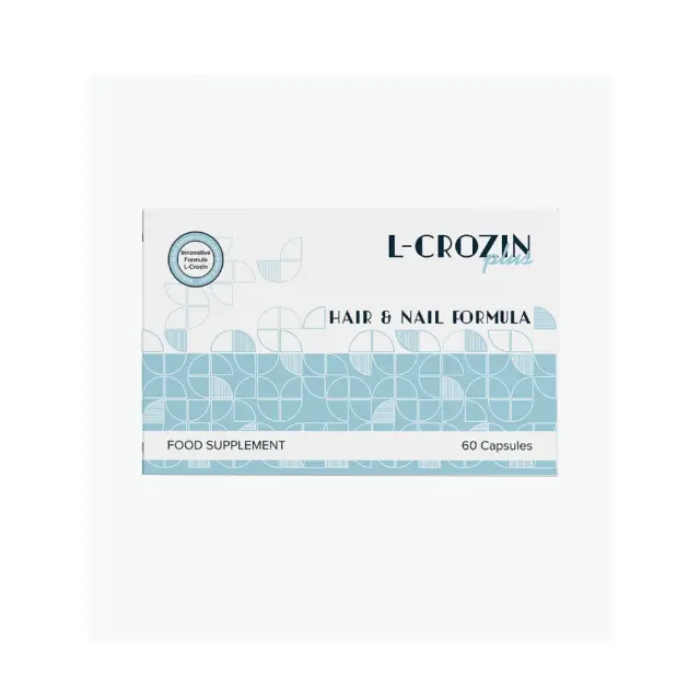 Dermageria L-Crozin Plus Hair Formula Φόρμουλα για την Υγεία των Μαλλιών & των Νυχιών 60 Κάψουλες