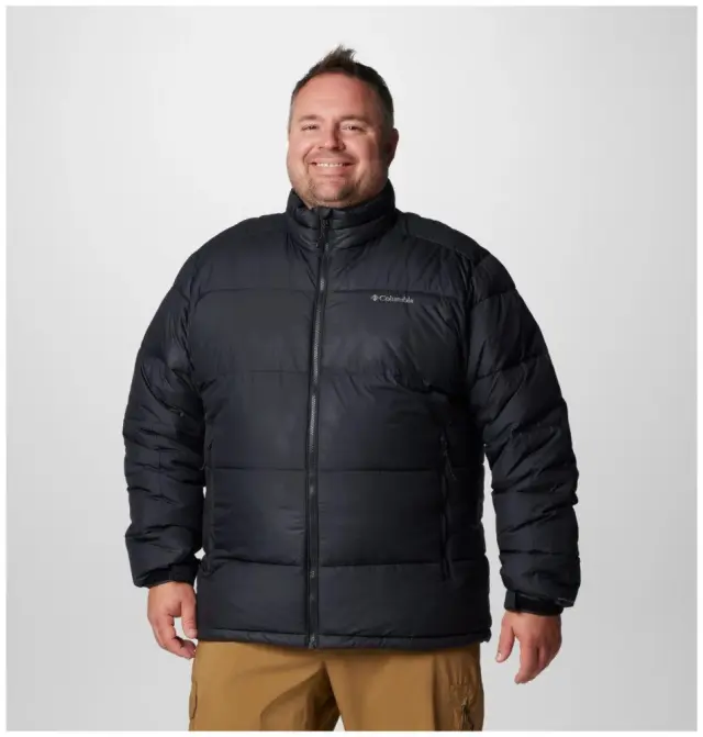 Ανδρικό Μπουφάν Columbia Υπερμεγέθη Pike Lake™ II Jacket Black - 2050942-012