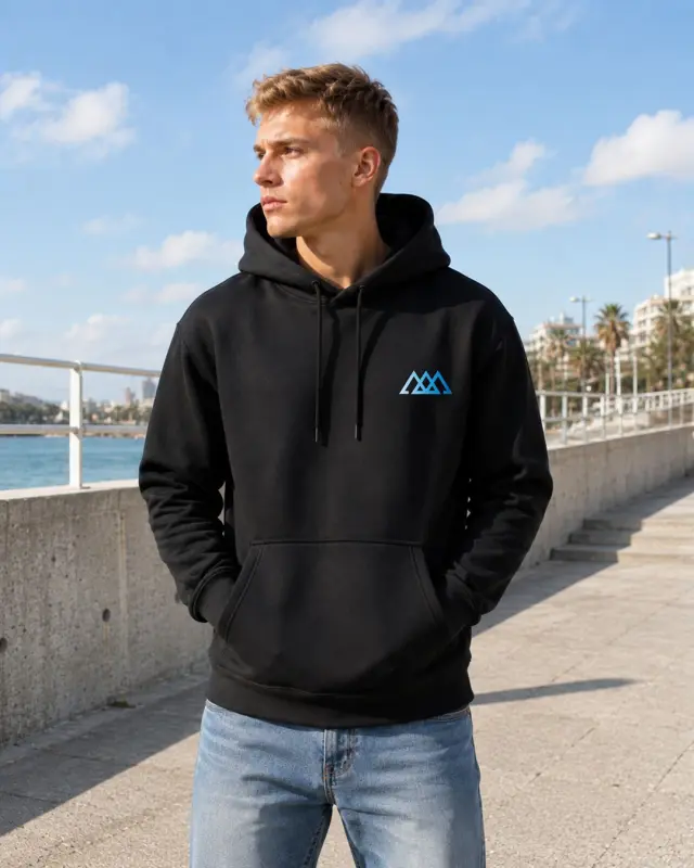 Φούτερ Noshame® Μαύρο με τύπωμα - 522615 - XXL 2