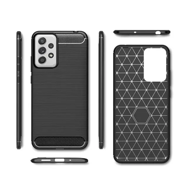 Θήκη Carbon Rugged Armor Black (Samsung Galaxy A53 5G) 3