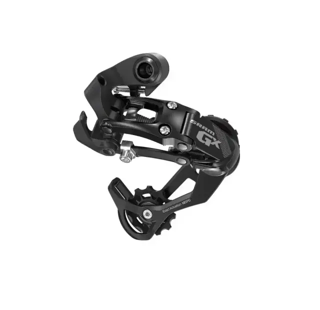 ΣΑΣΜΑΝ ΟΠΙΣΘΙΟ SRAM GX TYPE 2.1 015 10 ΤΑΧΥΤΗΤΩΝ MEDIUM CAGE ΜΑΥΡΟ