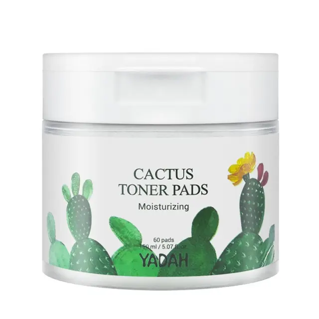 Yadah Cactus Toner Pads Καθαρισμού Προσώπου 60 Τεμάχια