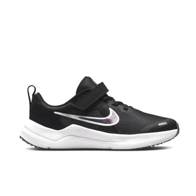 Nike Downshifter 12 (PSV) (DM4193-003) - Μαύρο-Ασημί