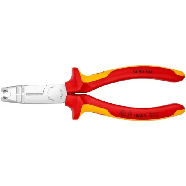 Knipex 1346165 - Γδάρτης καλωδίων με πλαγιοκόφτη Νο165mm 2