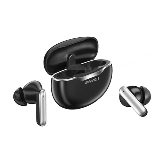 Awei T50 In-ear Bluetooth Handsfree Ακουστικά με Αντοχή στον Ιδρώτα και Θήκη Φόρτισης 2