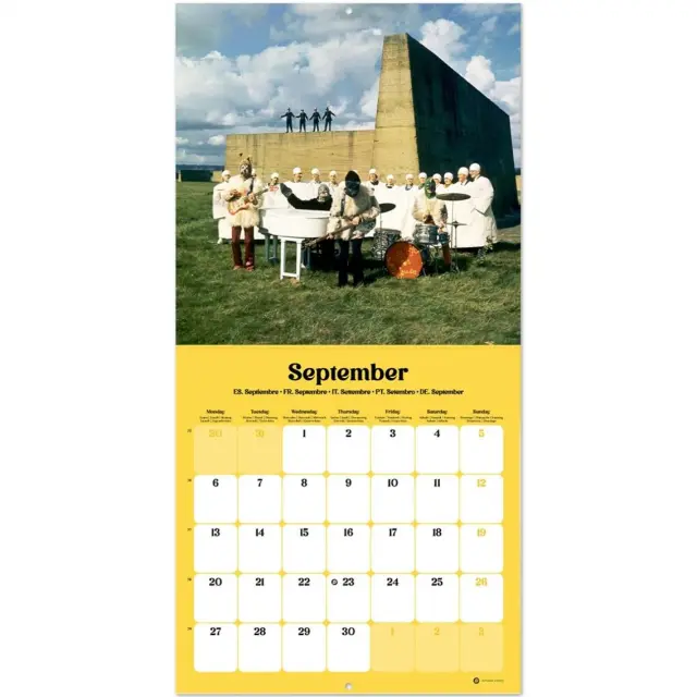 HMEΡΟΛΟΓΙΟ ΤΟΙΧΟΥ THE BEATLES 2027 30X30 CALENDAR CP27041 3