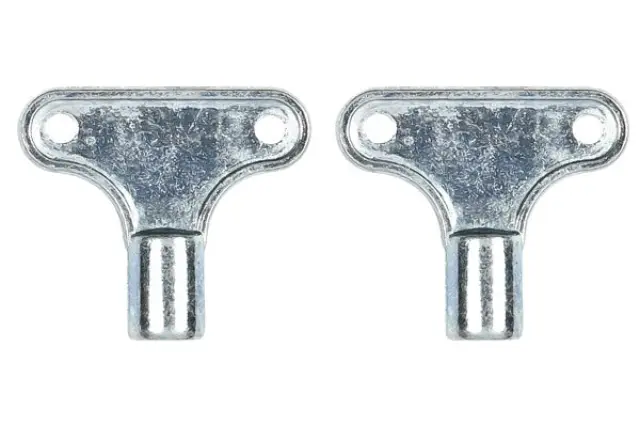 Radiator bleed key 2 pieces