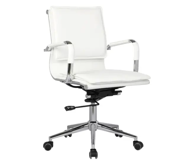 Πολυθρόνα BF3601 PU Άσπρο 54x59x95/105cm