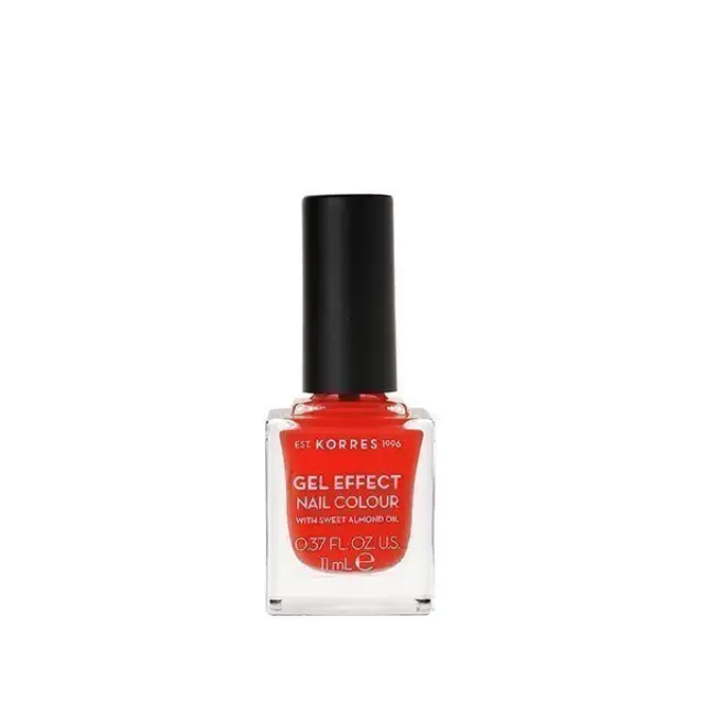 ΚΟΡΡΕΣ Βερνίκι Νυχιών Gel Effect Nail Color 45 Coral 11ml