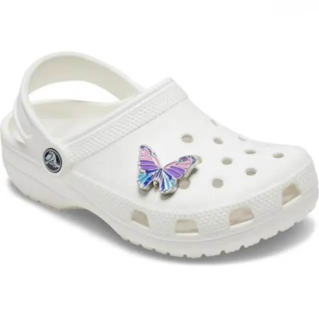 Crocs Jibbitz Multi Purple Butterfy 10011089 - One Size 2