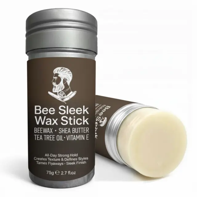 MrQ Bee Sleek Stick Wax 75g Qure (Hair Styling Wax) Κερί Μαλλιών 2