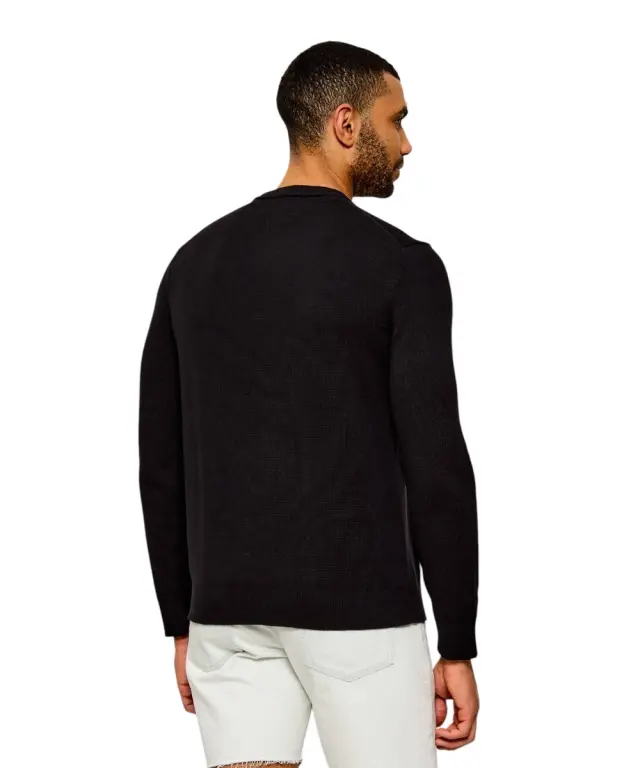 Tommy Hilfiger - Ανδρική Μπλούζα Lightweight Essential Flag DM0DM22853-BDS Mαύρο - 2XL 2