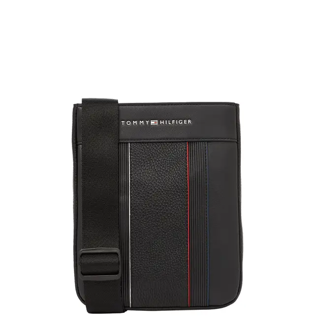 Τσαντάκι TOMMY HILFIGER TH Foundation Crossover 13112 Μαύρο