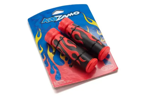 ΧΕΙΡΟΛΑΒΕΣ ΠΑΙΔΙΚΕΣ KIDZAMO FLAME 120mm ΜΑΥΡΟ-ΚΟΚΚΙΝΟ