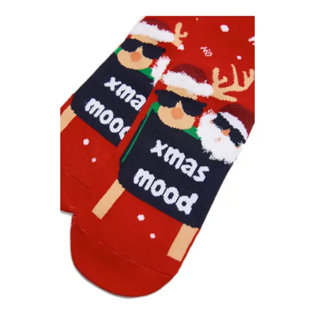 Ysabel Mora Παιδικές Κάλτσες Xmas Mood - 2 Ζεύγη, Χρώμα Κόκκινο 2