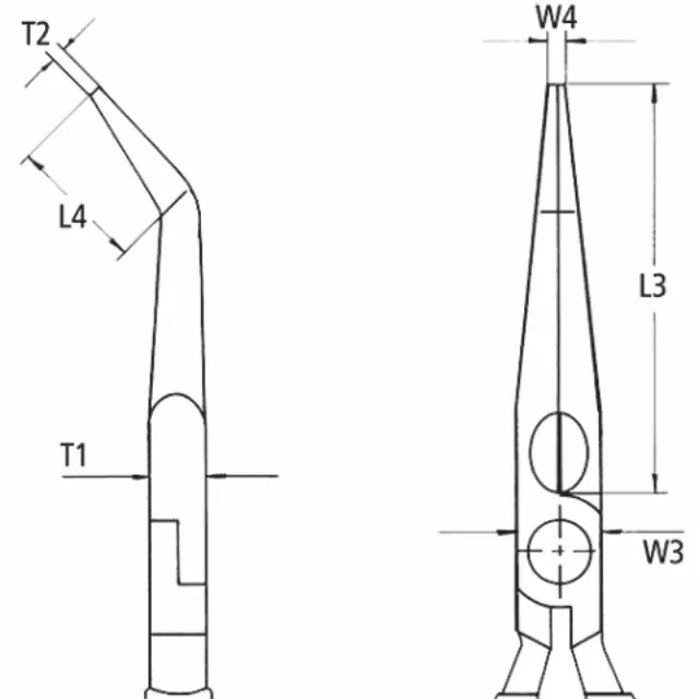 ΜΥΤΟΤΣΙΜΠΙΔΟ ΚΥΡΤΟ ΜΕ ΜΟΝΩΣΗ 1000V VDE 200MM KNIPEX 2626200 2